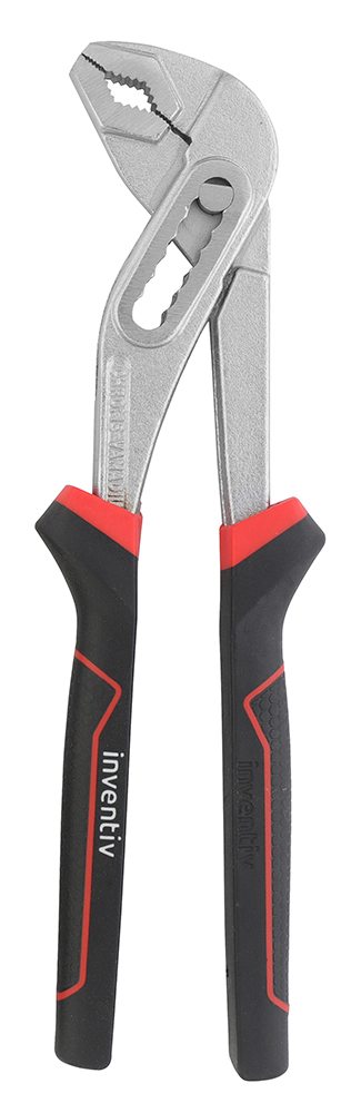 Pince multiprise à crans 250mm chrome vanadium - INVENTIV